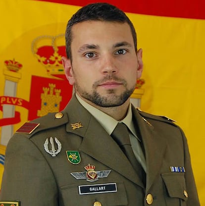 El sargento Rafael Gallart Martnez, fallecido el 10 de junio de 2021.