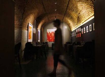 Interior de Casa María, nuevo restaurante en un local rehabilitado de la plaza Mayor.