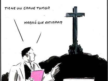 “You have a major tumor. We have to excise it.”