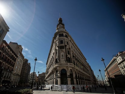 El complejo de edificios de Centro Canalejas, en una imagen de marzo de 2020.