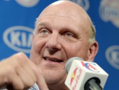 Steve Ballmer, tras la compra de los Clippers.