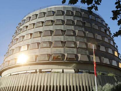 Sede del Tribunal Constitucional, en Madrid.