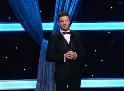 El actor Jeremy Renner en la gala de los premios America Cinematheque, el 18 de noviembre de 2023.