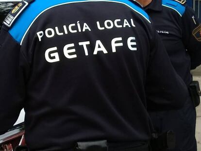 Imagen de archivo de la policías locales de Getafe.