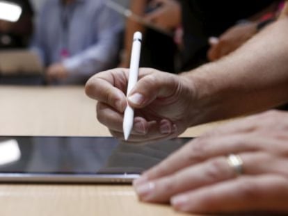 Pruebas posteriores a la presentaci&oacute;n de los nuevos productos de Apple en San Francisco