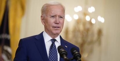 Joe Biden, presidente de Estados Unidos, en Washington.