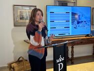 Raquel Sánchez, presidenta de Paradores, en una imagen cedida por la compañía.