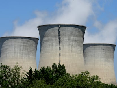 La central nuclear de Bugey, en Saint-Vulbas (Francia)