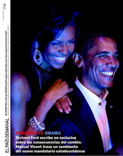Barack Obama representaba el cambio (18.1.2009).