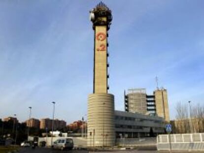 Edificio de Radio Televisión Valenciana ( RTVV) en Burjassot.