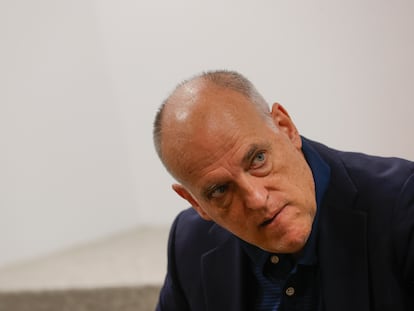 Javier Tebas, presidente de La Liga.