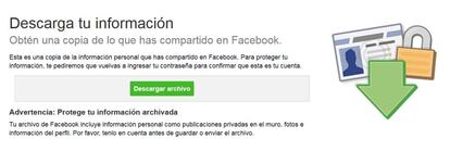 Captura de pantalla de Facebook.