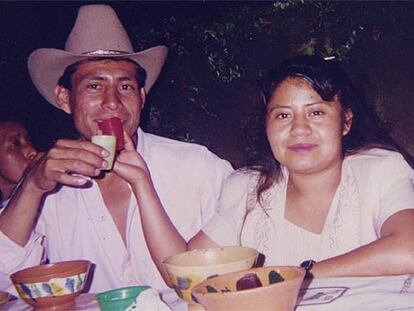 Celerino Jiménez y María Estela García, en una foto cedida por la familia.