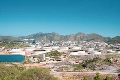 Refinería de Repsol en Cartagena.