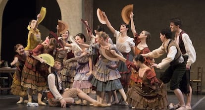 'Don Quijote' interpretada por la Compañia Nacional de Danza, en Murcia.