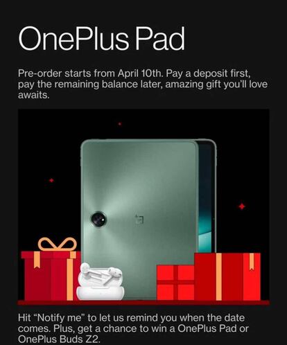 Reserva OnePlus Pad