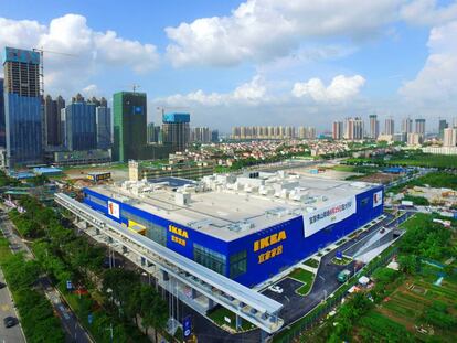 La nueva tienda de ikea en Foshan, al sur de China 