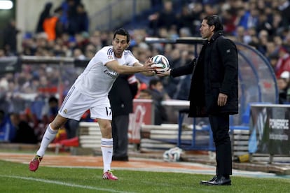 Álvaro Arbeloa, cuando era jugador del Real Madrid.