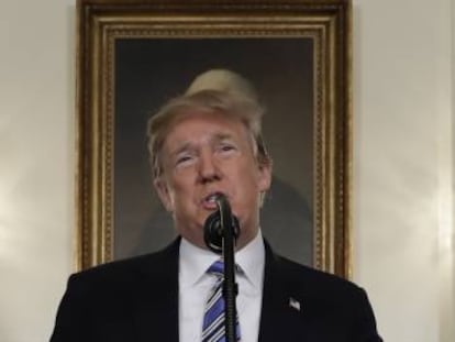 El presidente de Estados Unidos, Donald Trump.