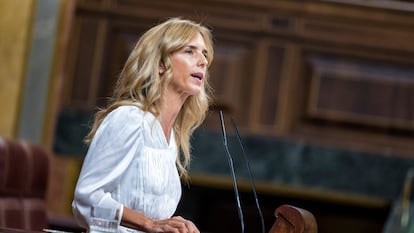 La diputada del PP Cayetana Álvarez de Toledo, este martes en el Congreso.