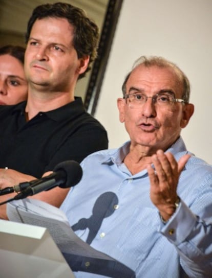 Humberto de la Cale durante una conferencia de prensa el miércoles.