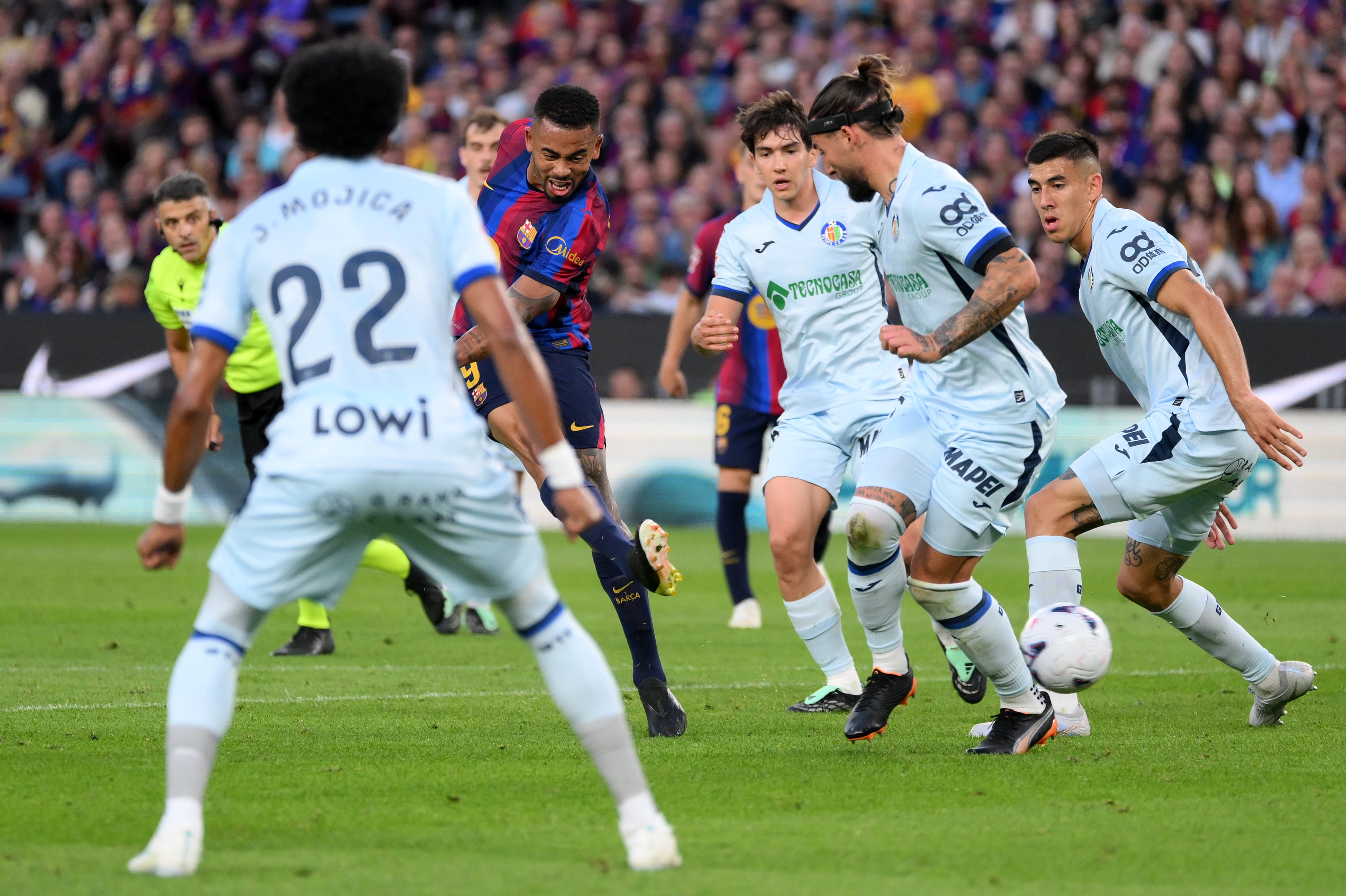 El Barça muerde más que el Getafe