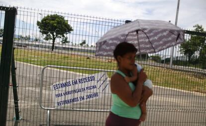 O Parque Radical de Deodoro, cenário das provas de canoagem, era a grande promessa de lazer para os moradores da área periférica, a cerca de uma hora de carro da praia de Ipanema. Fechado desde dezembro, aguarda novo contrato para ser reaberto.