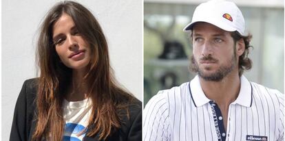 La modelo Sandra Gago y el tenista Feliciano López.