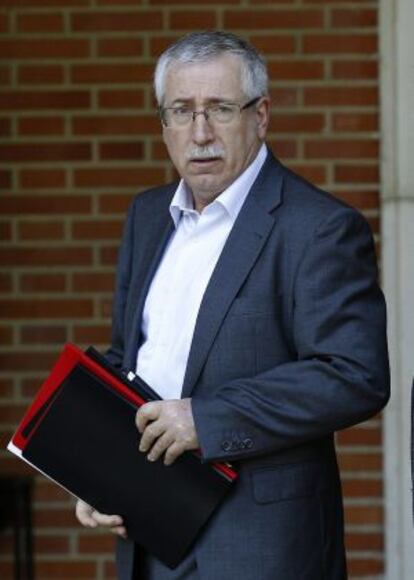 El secretario general de CCOO, Ignacio Fernández Toxo.