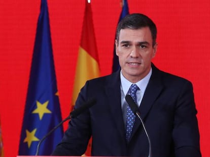 El líder del PSOE y presidente del Gobierno en funciones, Pedro Sánchez.