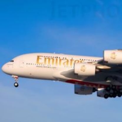 Un avión de Emirates Airline