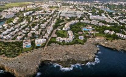 Urbanización de Cala d'Or en Mallorca.