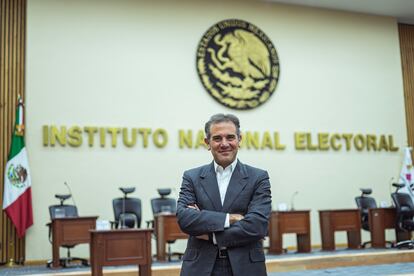 Lorenzo Córdova Vianello, presidente del Instituto Nacional Electoral