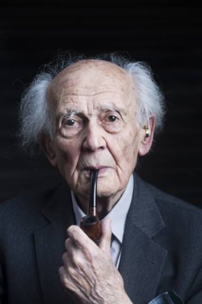 Zygmunt Bauman in Burgos last year.