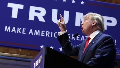 Donald Trump anuncia sua candidatura, na terça-feira, 16 de junho.