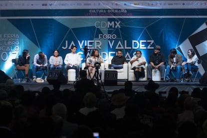 Periodistas en la presentaci&oacute;n del libro Romper el Silencio.