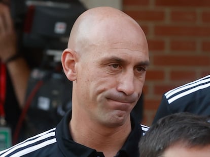 Luis Rubiales presidente de Real Federación Española de Fútbol