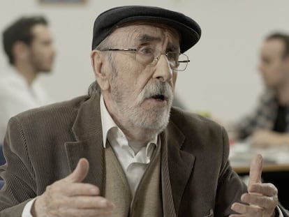 Jesús Guzmán en su última película, 'Amalia en otoño' (2020).