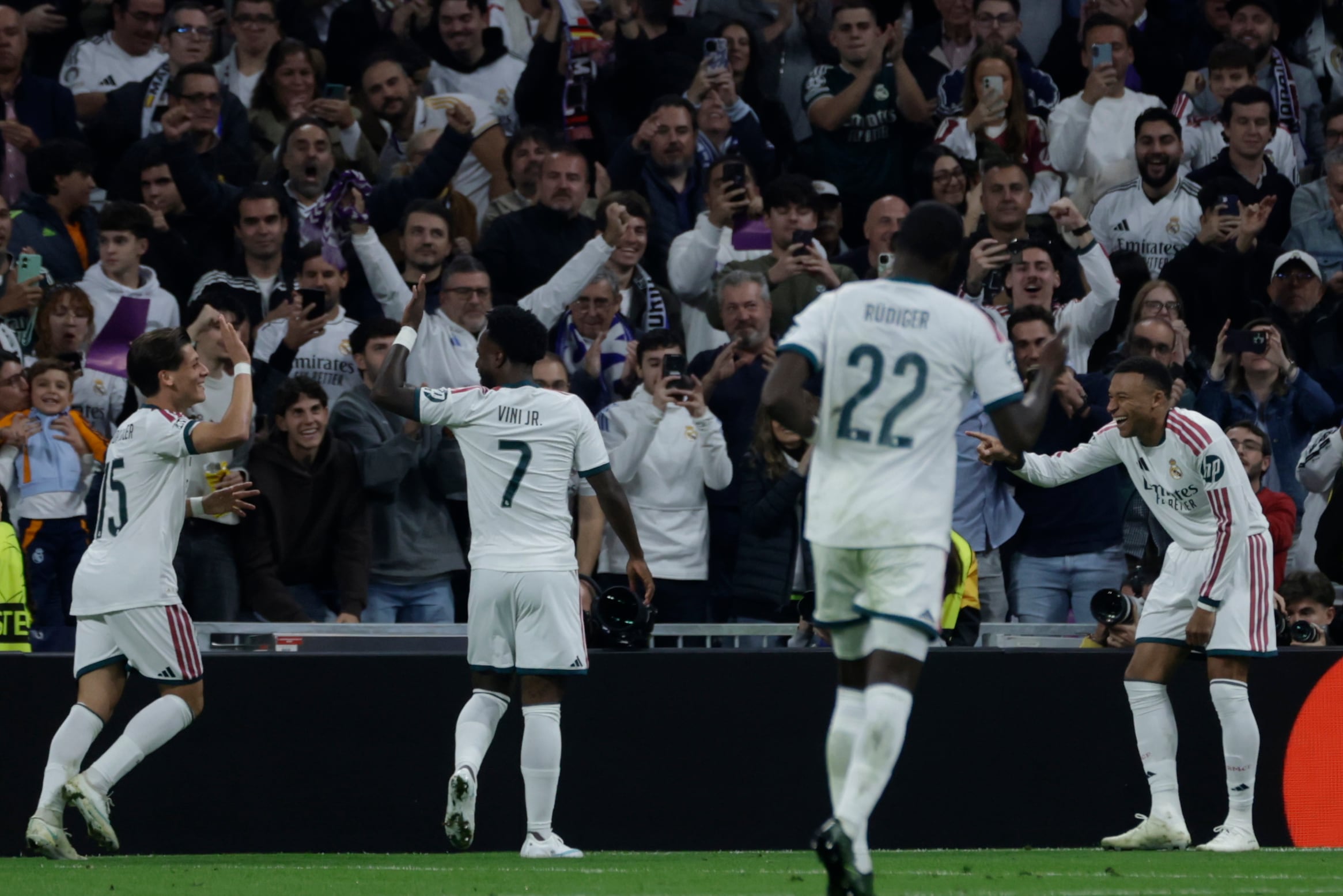 Real Madrid - Leipzig en directo | Mbappé: “Vini está bien, si está triste es porque quiere dar mucho al equipo”