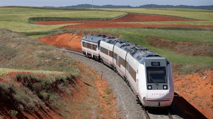 Un tren averiado, en una imagen de archivo.