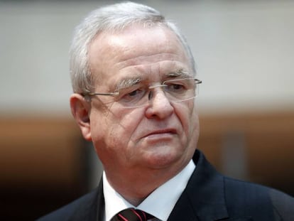 Martin Winterkorn, expresidente de Volkswagen.