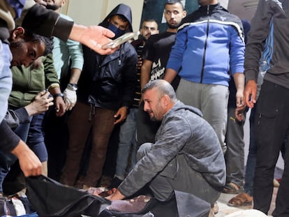 The body of a worker of World Central Kitchen (WCK), who was killed along with foreign aid workers in an Israeli airstrike, according to the press office of the Hamas-led Gaza government.