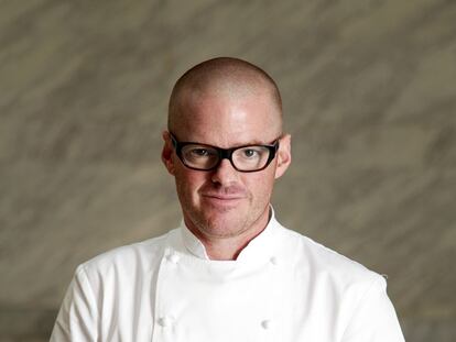 Heston Blumenthal, fotografiado en Madrid Fusión.