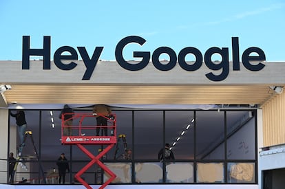 Un cartel de Google en Las Vegas (Nevada, Estados Unidos).