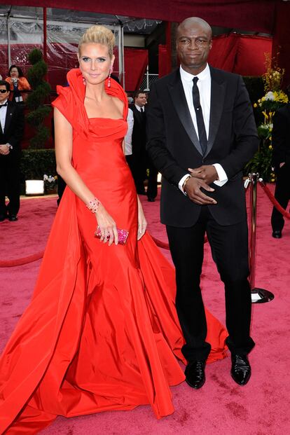 En 2008 la pareja se encontraba en pleno esplendor. Aquí están en la alfombra roja de los Oscars de 2008.