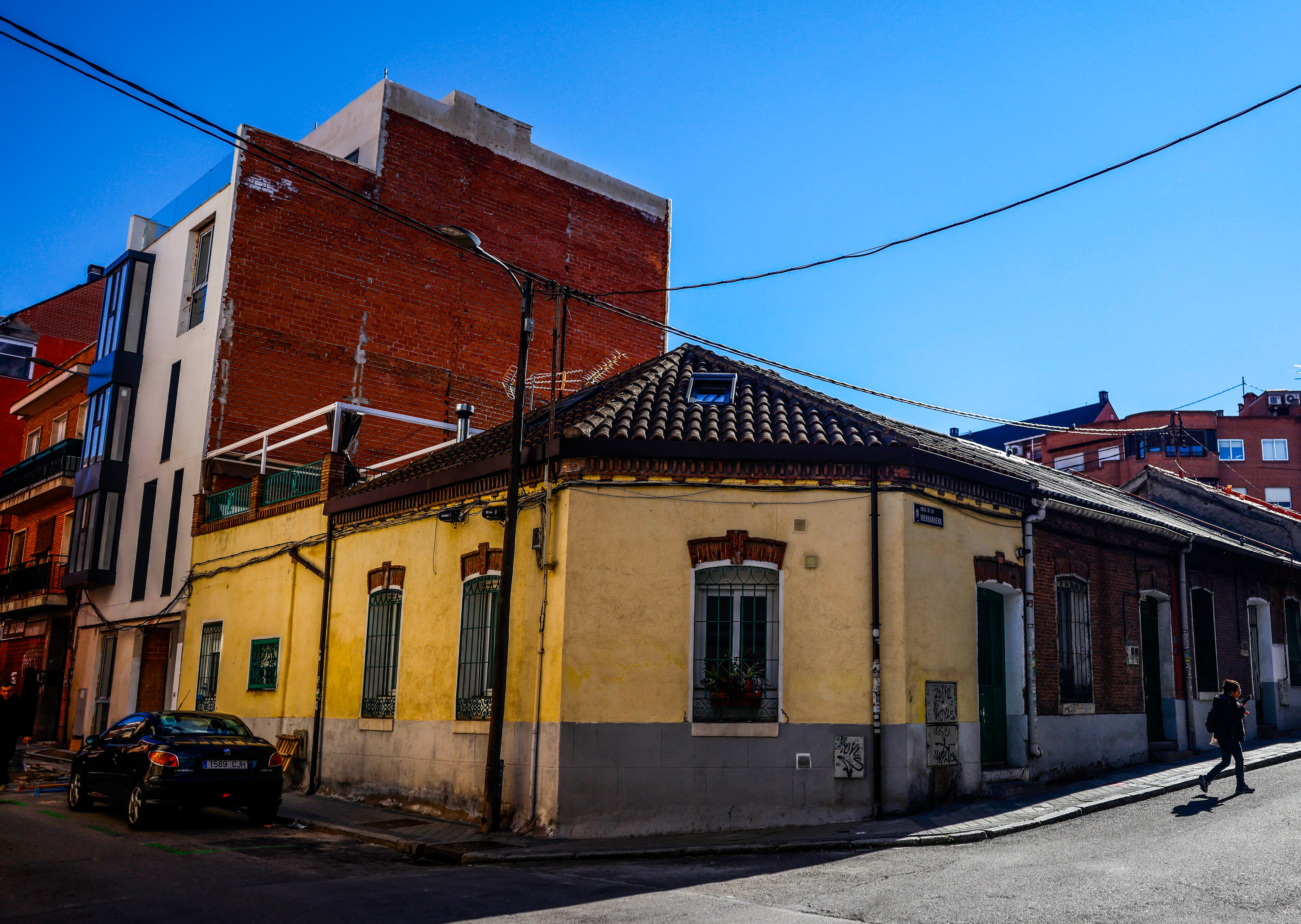 El lado oeste de la calle Bravo Murillo este martes.