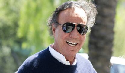 Julio Iglesias, en Marbella en agosto de 2018.