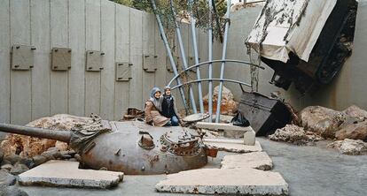 Museo de la guerra operado por Hezbolá en el sur de Líbano.