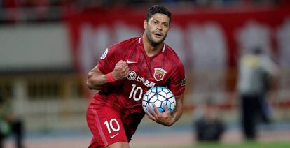 Hulk, jugador del Shanghai SIPG.