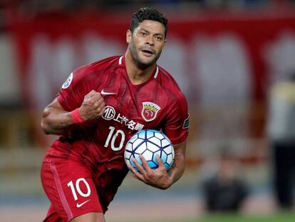 Hulk, jugador del Shanghai SIPG.